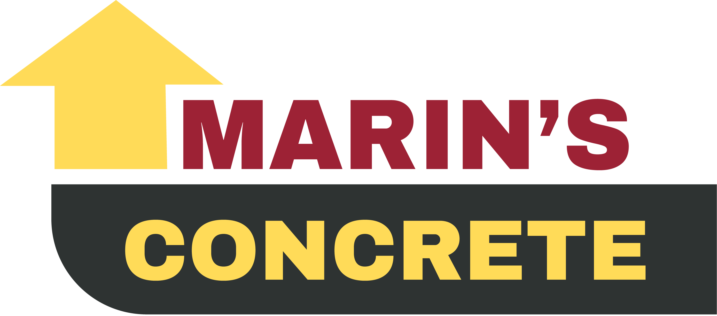 Marin's Concrete Logo